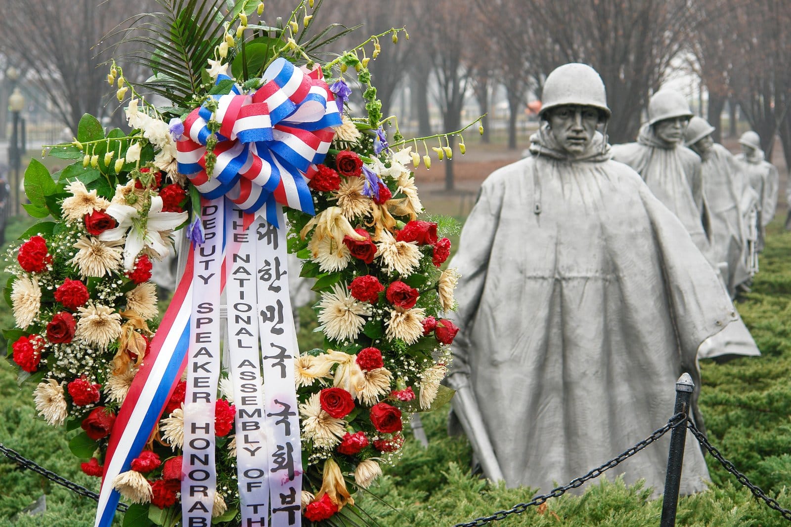 <p class="wp-caption-text">Image Credit: Shutterstock / Orhan Cam</p>  <p>This memorial honors the service and sacrifice of those who served in Korea, often referred to as “The Forgotten War.”</p>
