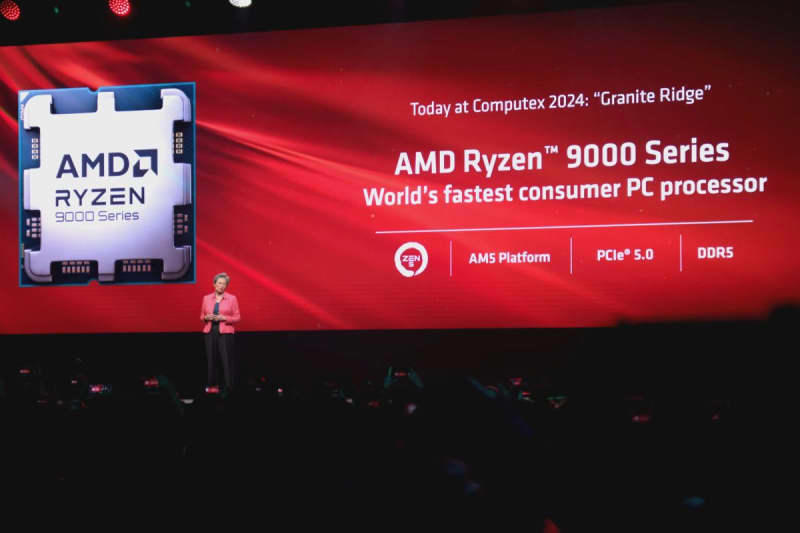 amdがデスクトップ向けcpu「ryzen 9000」シリーズ発表。7月より出荷開始