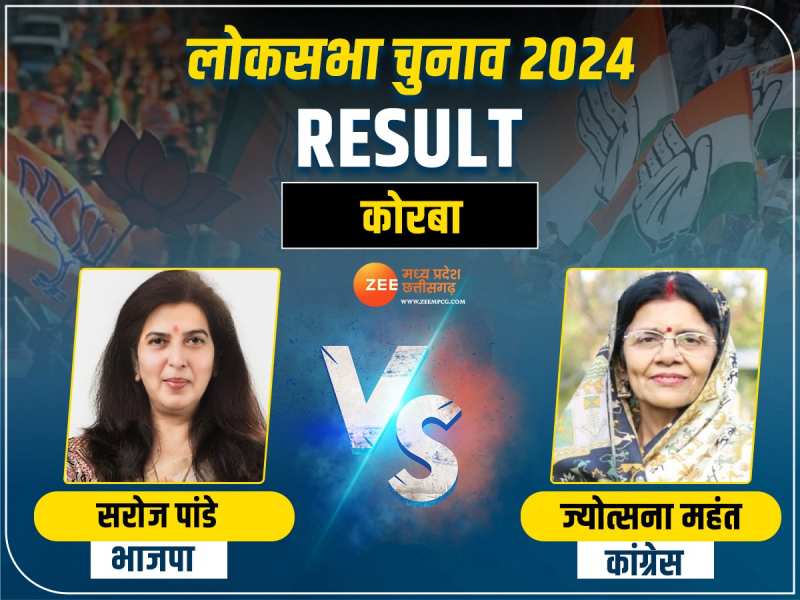 Korba Lok Sabha Election Result 2024 Live: कोरबा लोकसभा सीट पर BJP ...