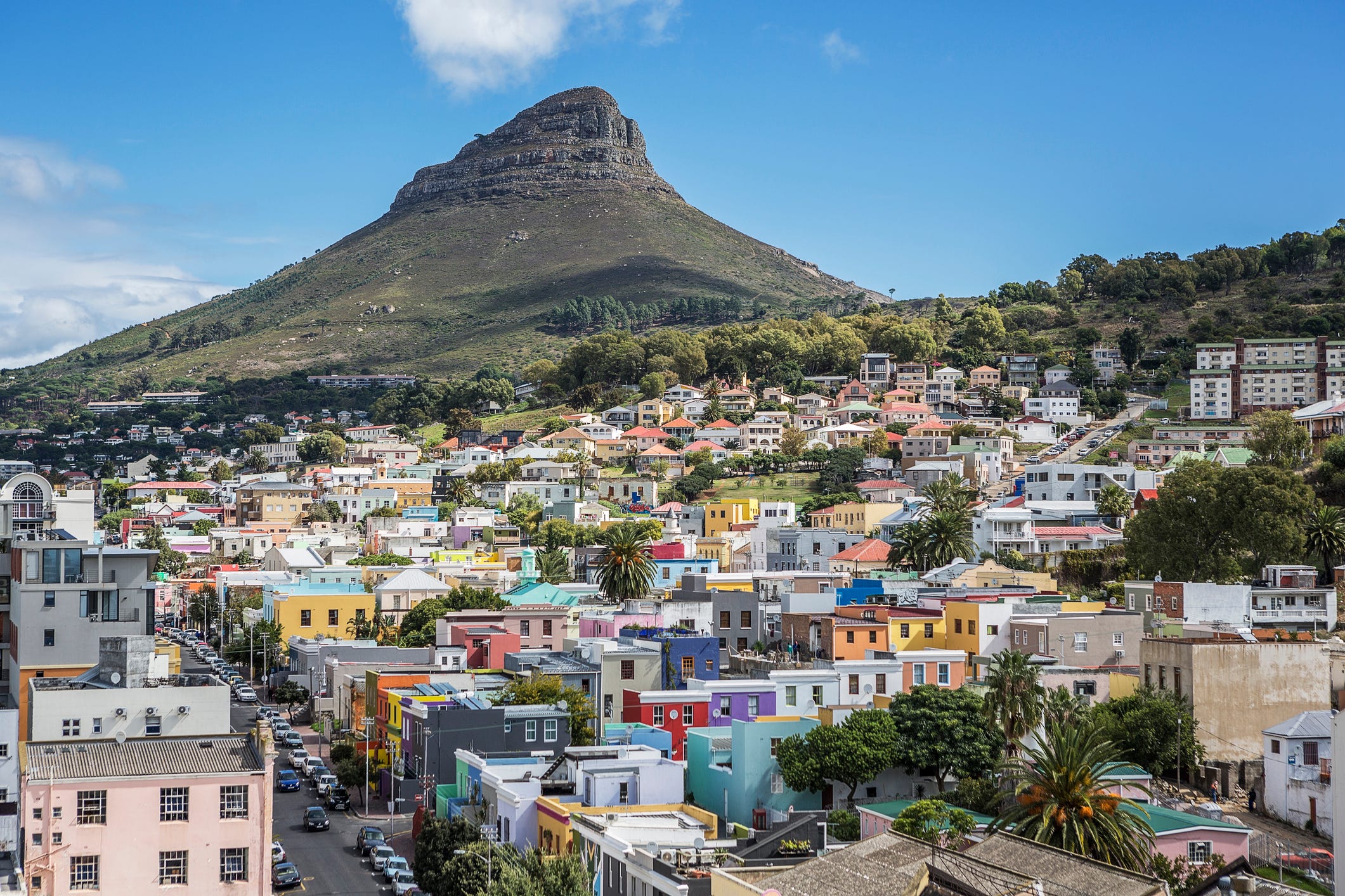 <p><span>Anyone </span><a href="https://www.businessinsider.com/cape-town-south-africa-things-to-love-food-hikes-art-2022-2"><span>visiting Cape Town</span></a><span> would be impressed by its natural beauty. Its landscape features forests, beaches, mountains, and the majestic Table Mountain that looms over the city and bay.</span></p><p><span>You can reach the top of Table Mountain by hiking or taking the far less strenuous cable car. Despite being fit, I chose the latter option, which allowed me to spend more time at the top. </span></p><p><span>The views overlooking the ocean are an Instagrammer's dream. For those who prefer to get a bird' s-eye view of Table Mountain, climbing the nearby Lions Head Mountain is also possible, though there is no cable-car option.</span></p>