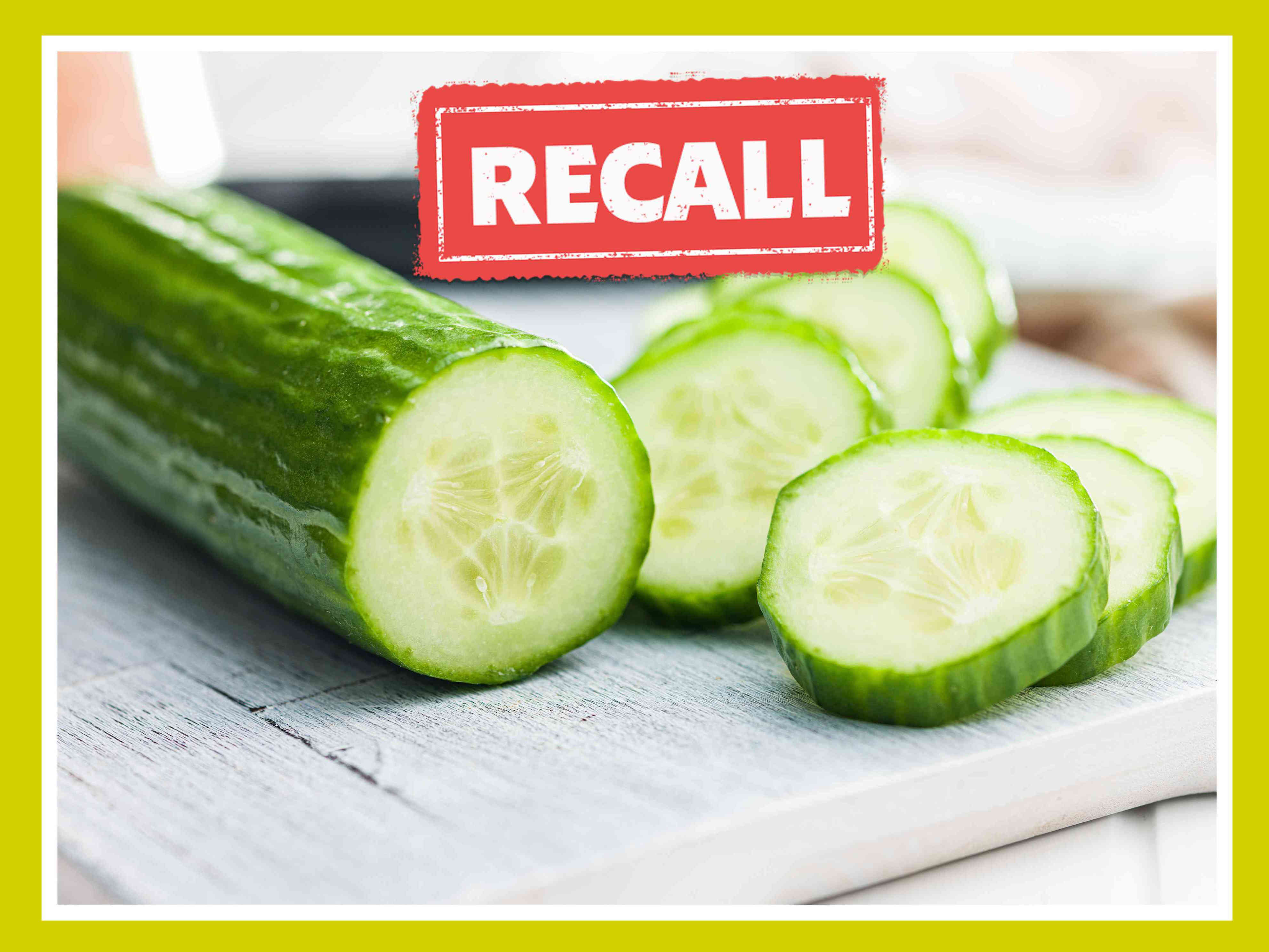 Cucumbers Recalled In 14 States For Possible Salmonella