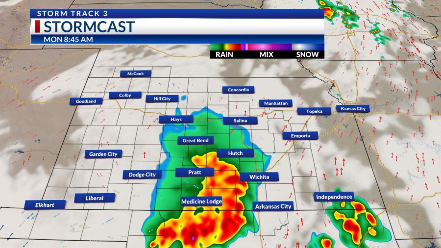 Storm Track 3 Forecast: Monday Morning Storms, Staying Warm This Week