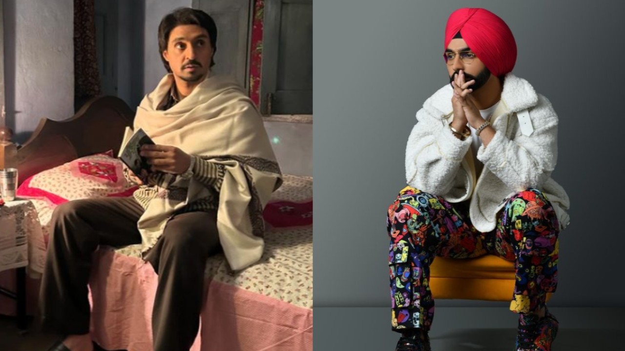 Diljit Dosanjh Gets Support From Ammy Virk For No-turban Look In Amar ...