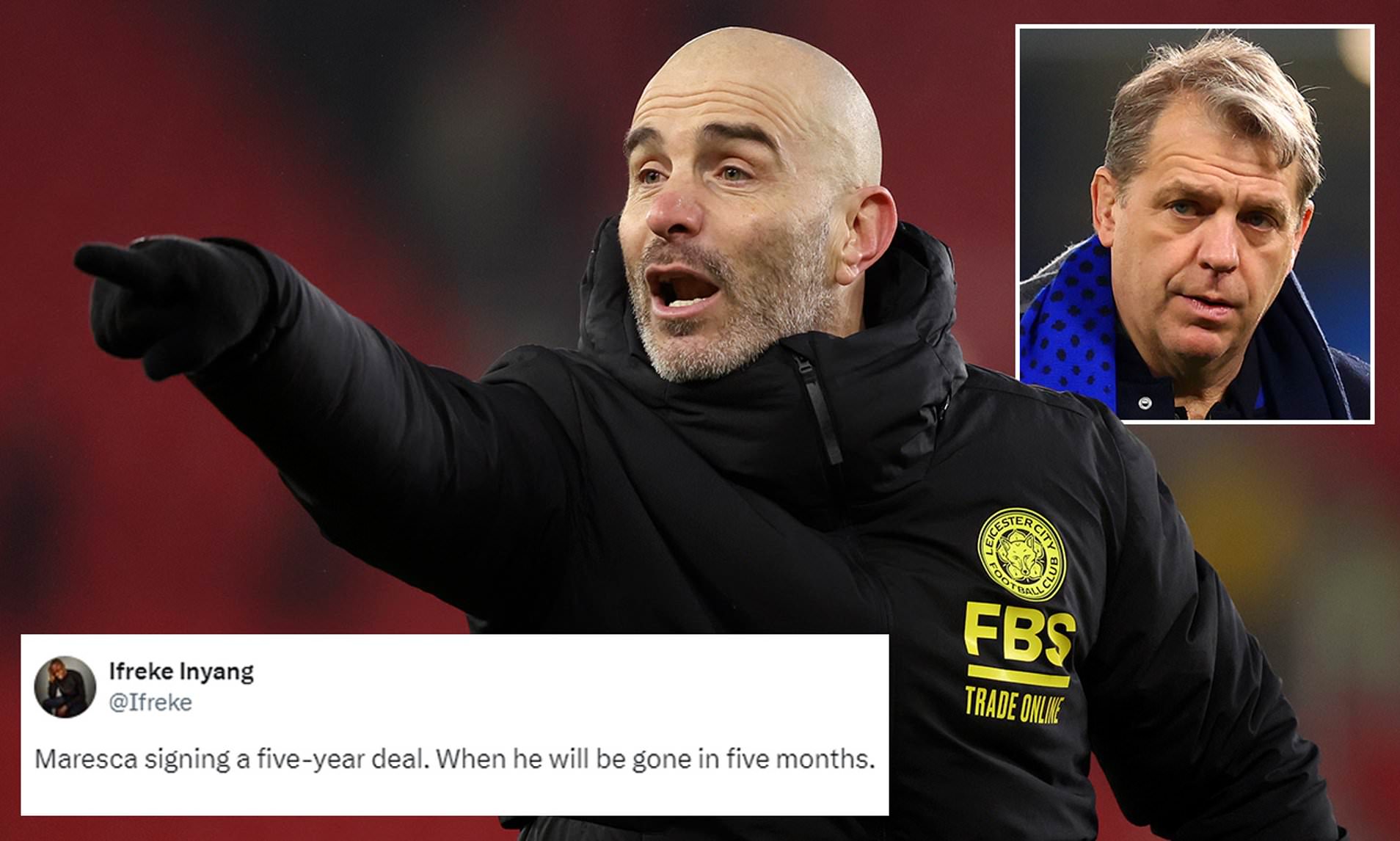 Chelsea Fans Joke New Boss Enzo Maresca Will Be 'gone In Five Months'