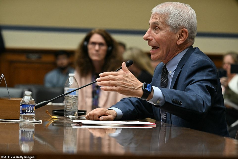 Dr. Fauci denies funding gain-of-function research during testimony