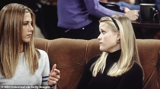 The pals and co-stars first met in 2000, when Witherspoon had a guest spot in two episodes of Friends playing Rachel's little sister Jill. 'She was just so effortlessly affable, bubbly, and sunny. We’ve been friends ever since,' Witherspoon told Harper's Bazaar in 2019