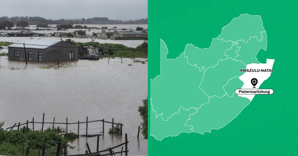 Video: KwaZulu-Natal Floods Drown Streets In Rainwater