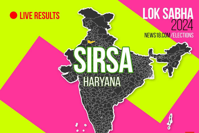 sirsa election result 2024 live updates highlights: lok sabha winner, loser, leading, trailing, mp, margin