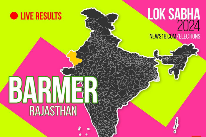 barmer election result 2024 live updates highlights: lok sabha winner, loser, leading, trailing, mp, margin