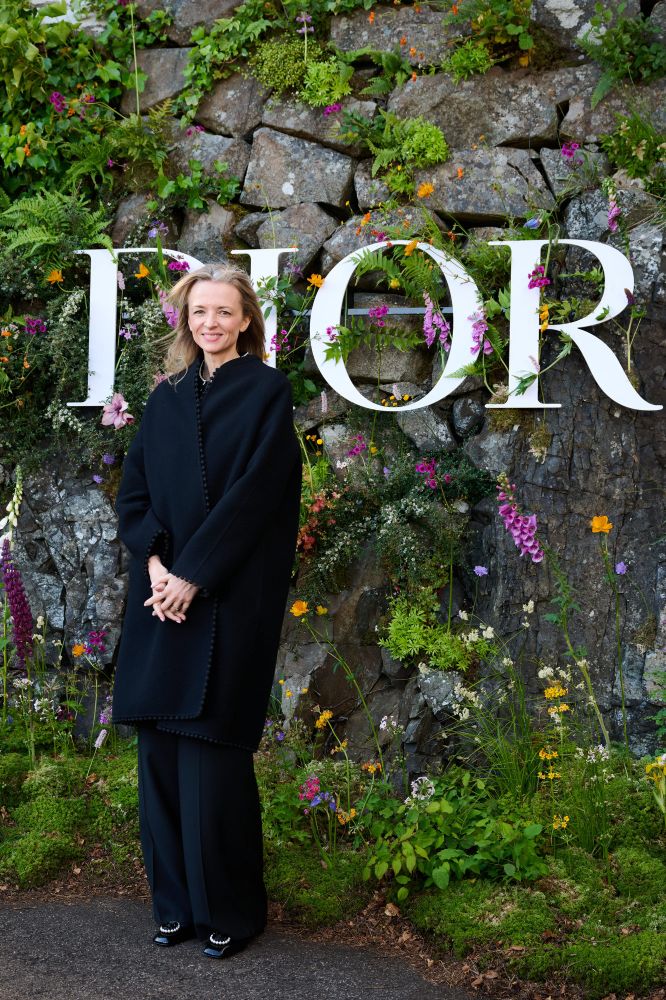 <p>Delphine Arnault at the Dior Cruise 2025 Show</p>