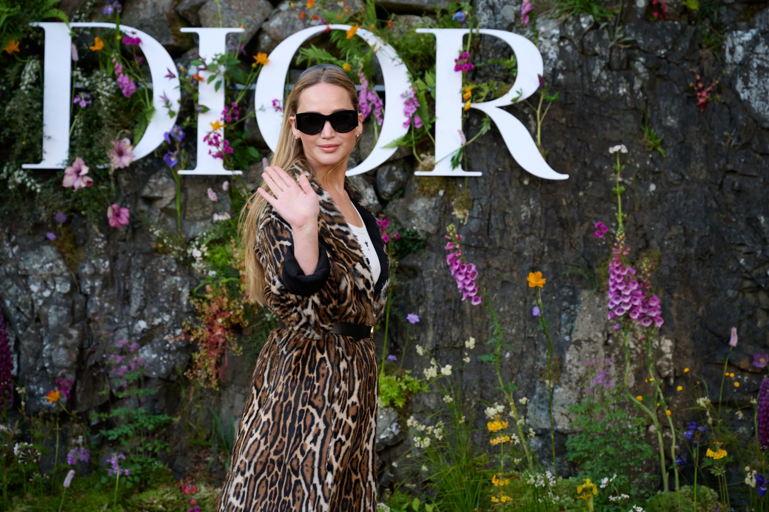 <p>Jennifer Lawrence at the Dior Cruise 2025 Show</p>