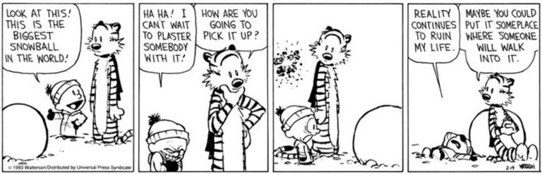 10 Calvin and Hobbes Comics That Prove Calvin Is Kind of... Evil