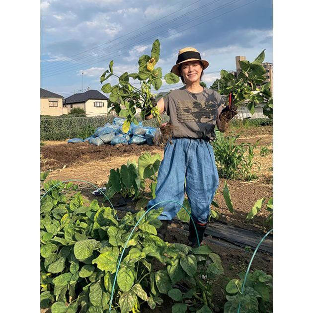 畑仕事に夢中！ 加藤紀子さんの夏支度を拝見。