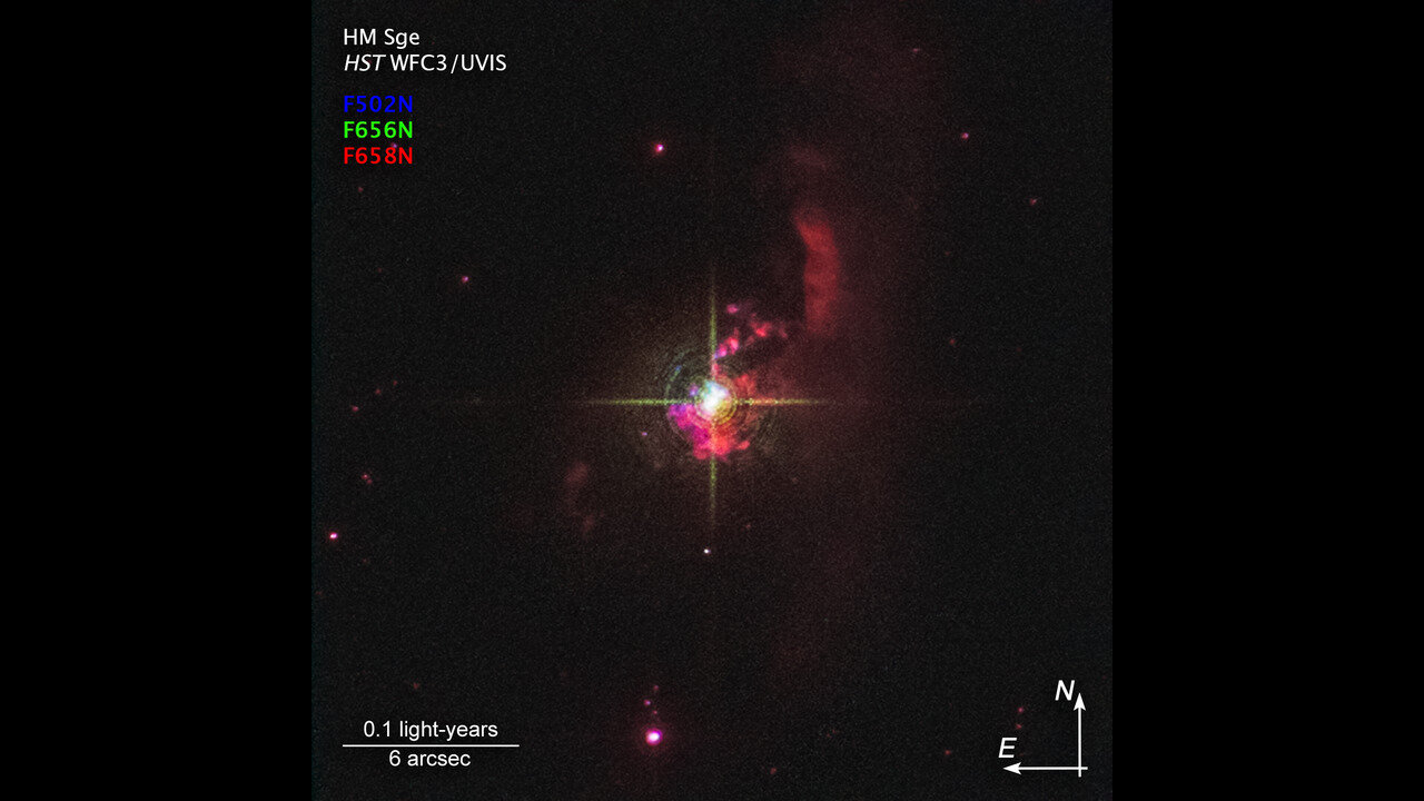 Hubble Space Telescope Finds Surprises Around A Star That Erupted 40 ...