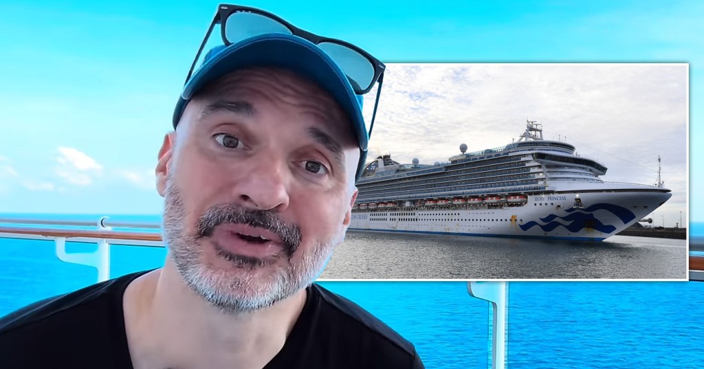 Ever thought about leaving it all behind and living on a cruise ship? Well 48-year-old Kevin Martin from Missouri did just that, and he’s shared a breakdown of his costs each month – as well as the good, bad, and the ugly when it comes to living on a ship. The ex-military man and former lawyer decided to ditch the grind in 2019 and begin documenting his travels on YouTube. His latest videos have seen him spending an entire year living on cruises (Picture: 30 And A Wake Up/Youtube / REX)