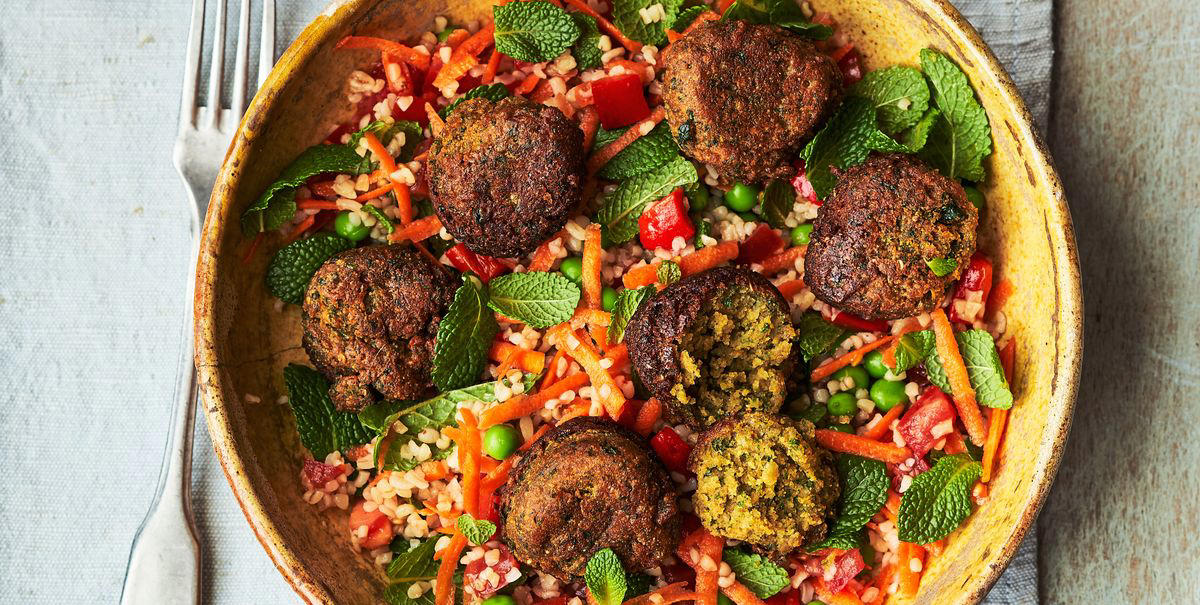 how to, how to make our falafel and bulgur bowl