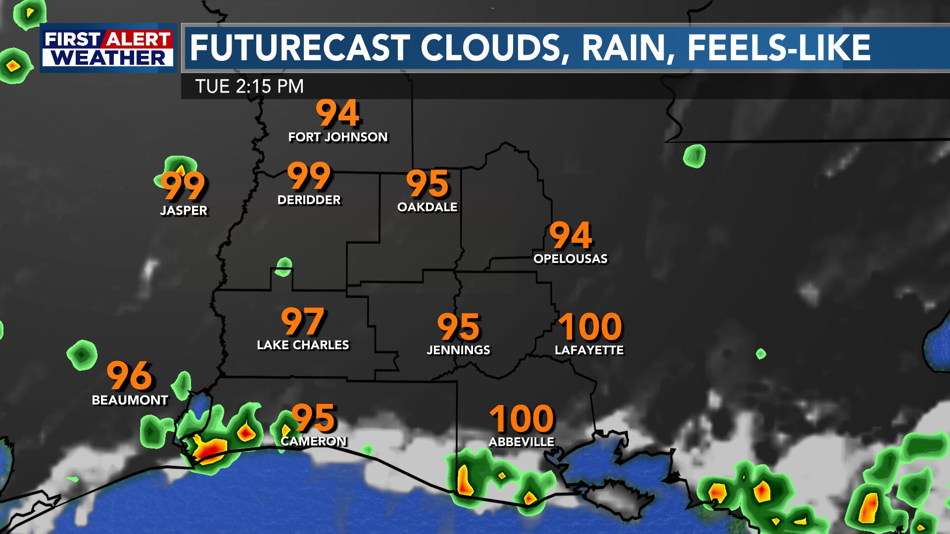 First Alert Forecast: Some More Scattered Activity Tuesday As A Weak ...