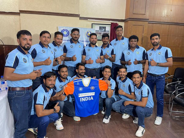 India Deaf Cricket team ahead of bilateral T20I series against England (Image: IDCA)
