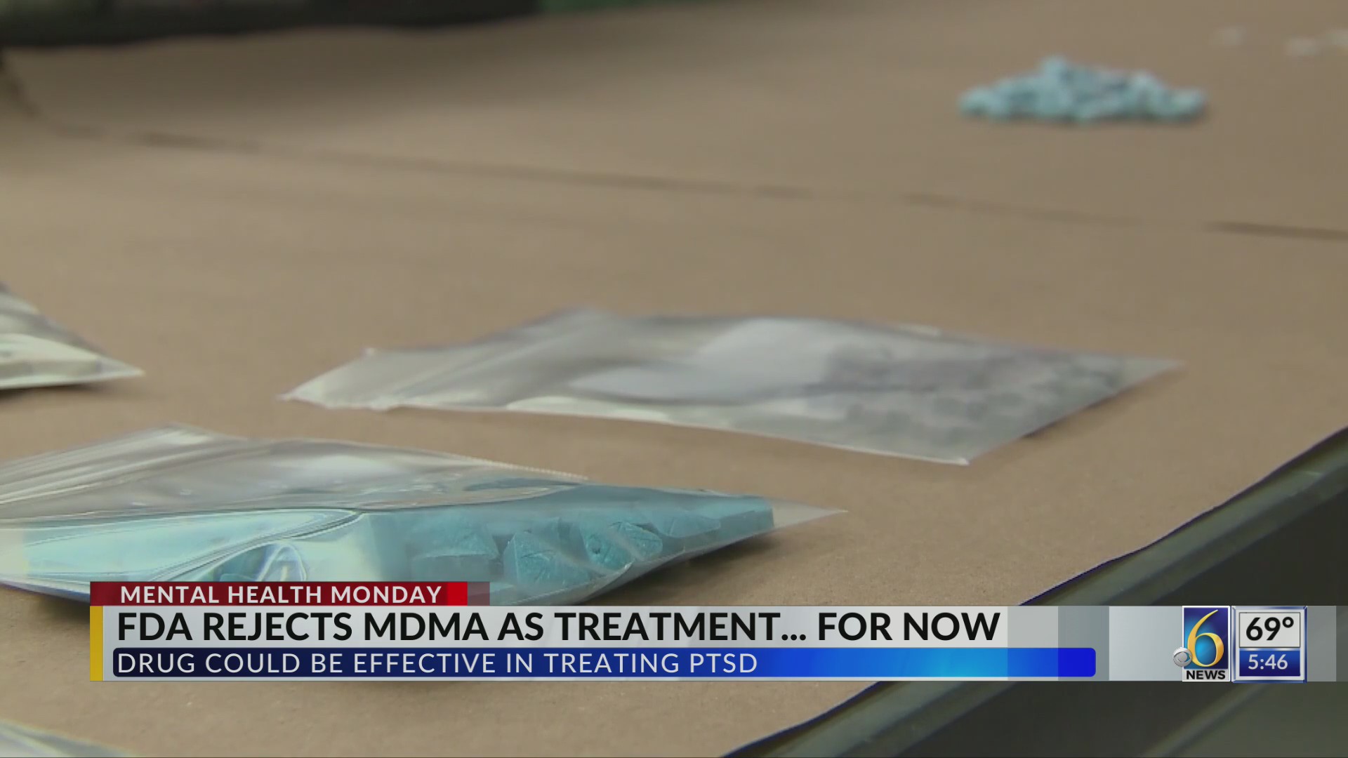 FDA Rejects MDMA As Treatment