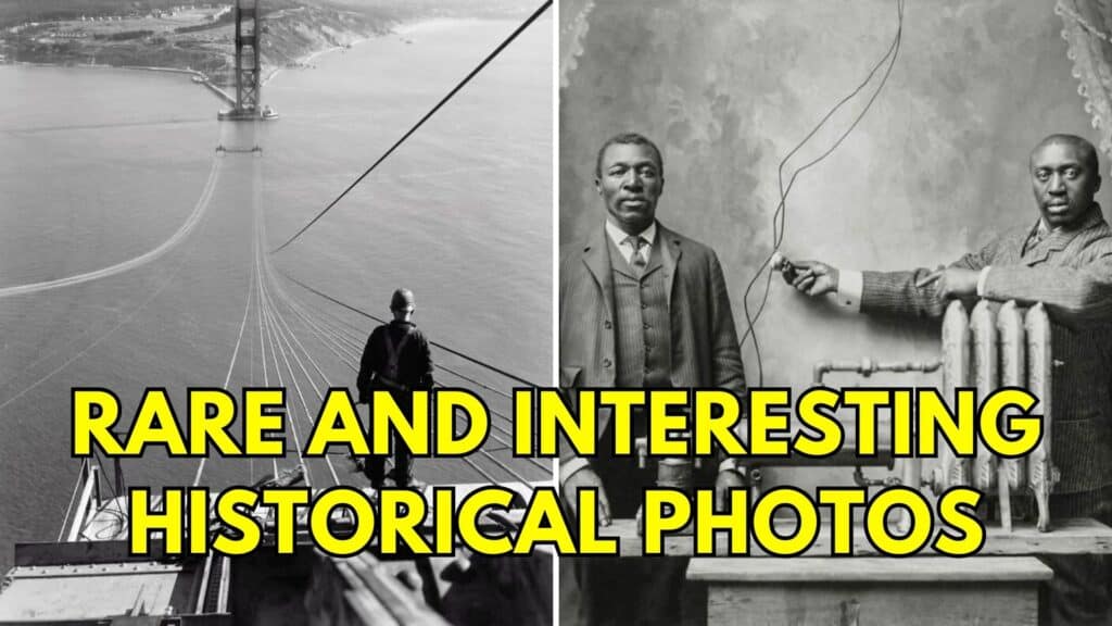 41 Rare Historical Images That Give Us a Unique Glimpse Into a ...