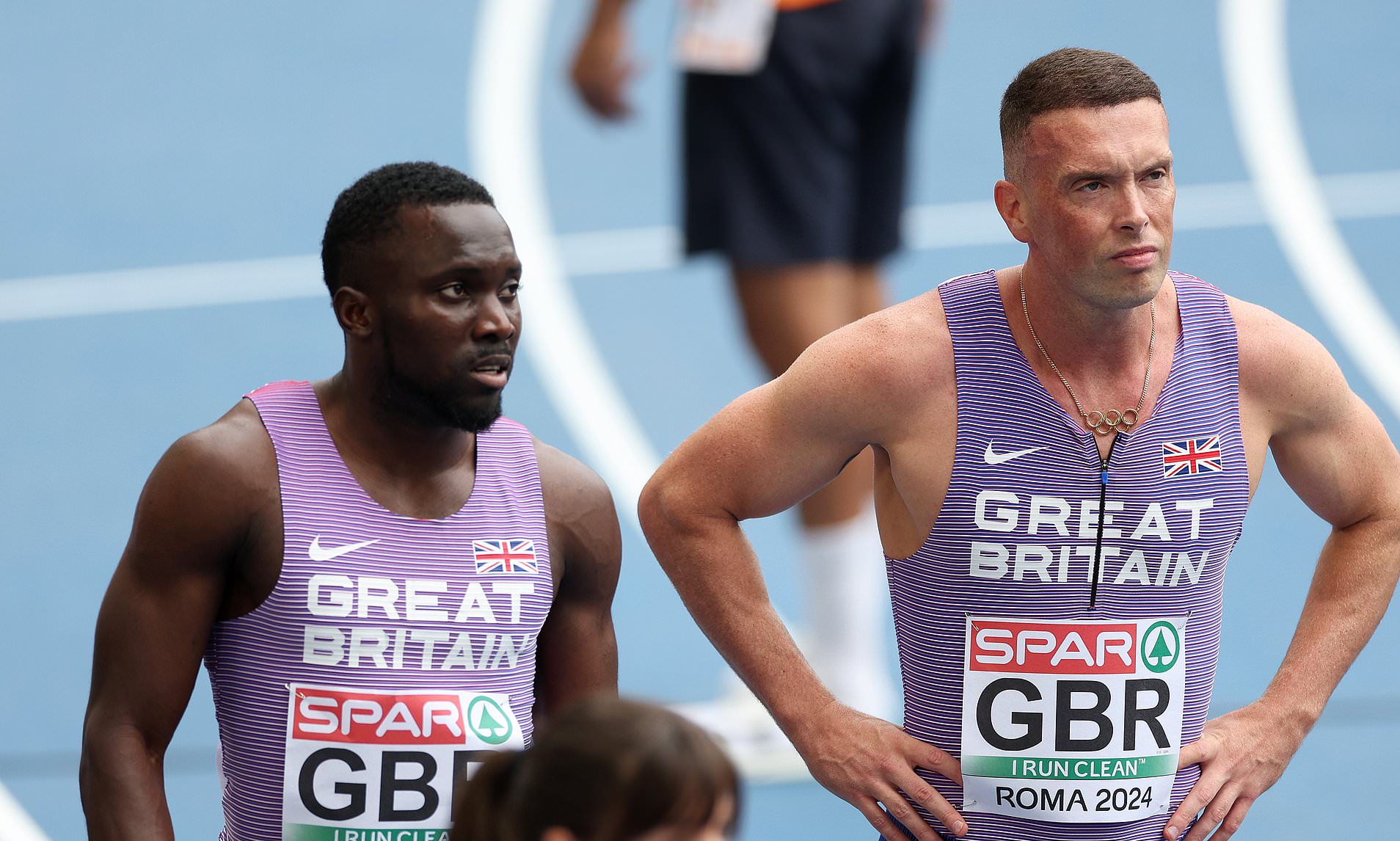 Britain's Men's 4x100 Relay Team Flop In Heats After Poor Baton Change