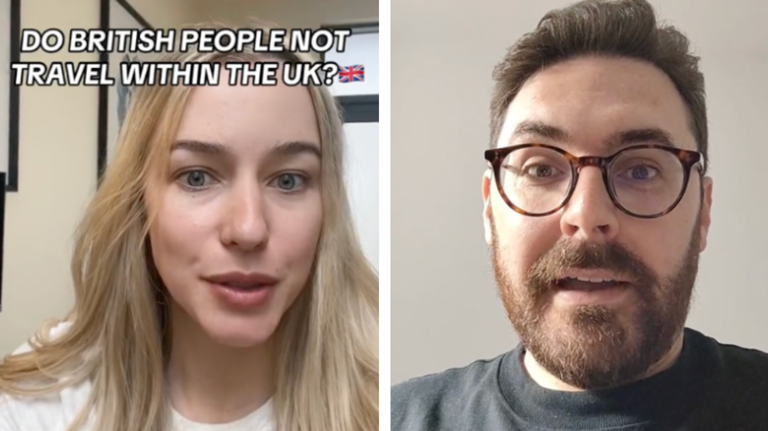 Man explains the 'terrible' reasons why Brits don’t travel in the UK to an American
