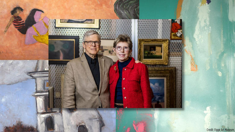 Linda and Randolph Lewis of Davenport recently donated 44 pieces of art works of modern and contemporary American art valued at $14 million by Christie’s, New York, to the Figge Art Museum in Davenport, Iowa.