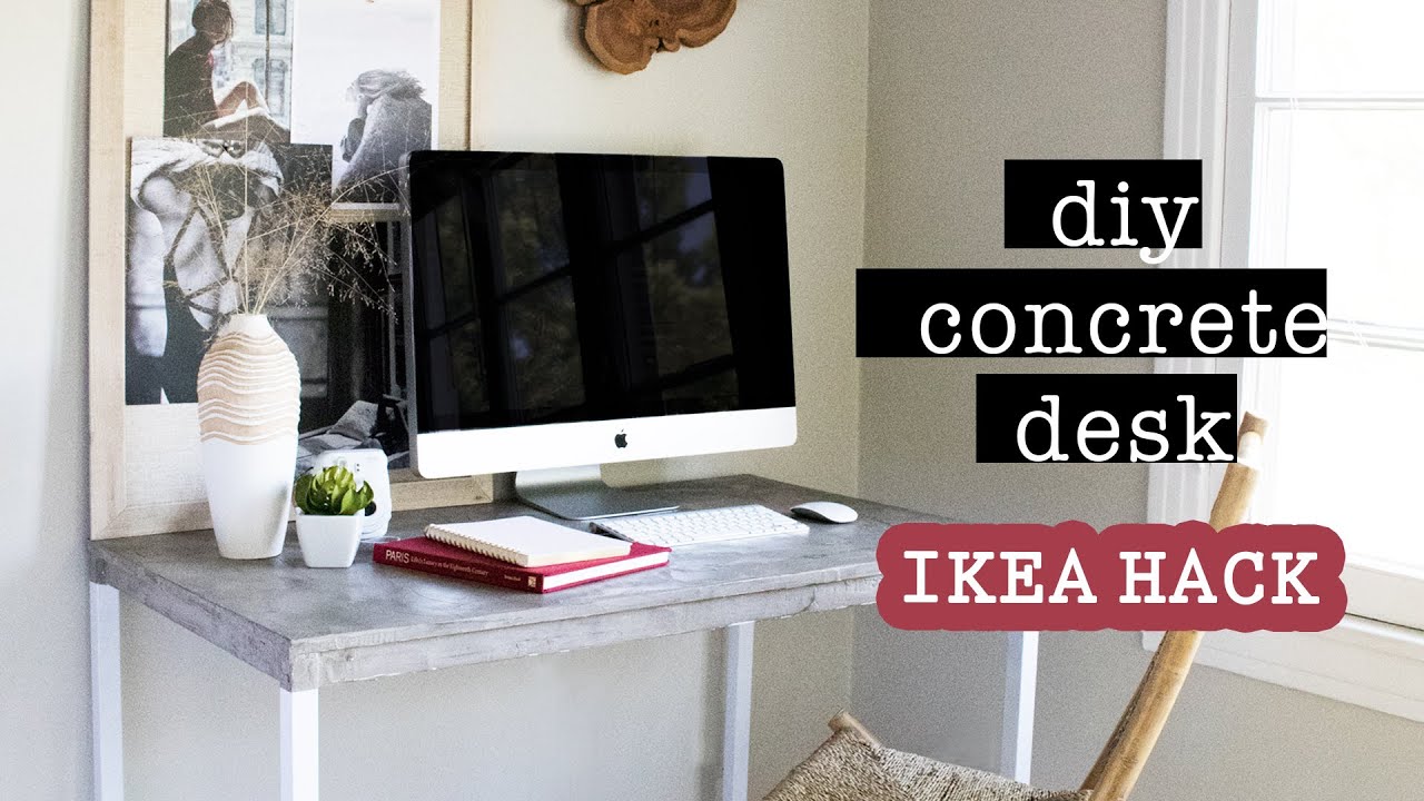 How to Make a 39 Concrete 39 Desk Using - BB1o2Lbc.img