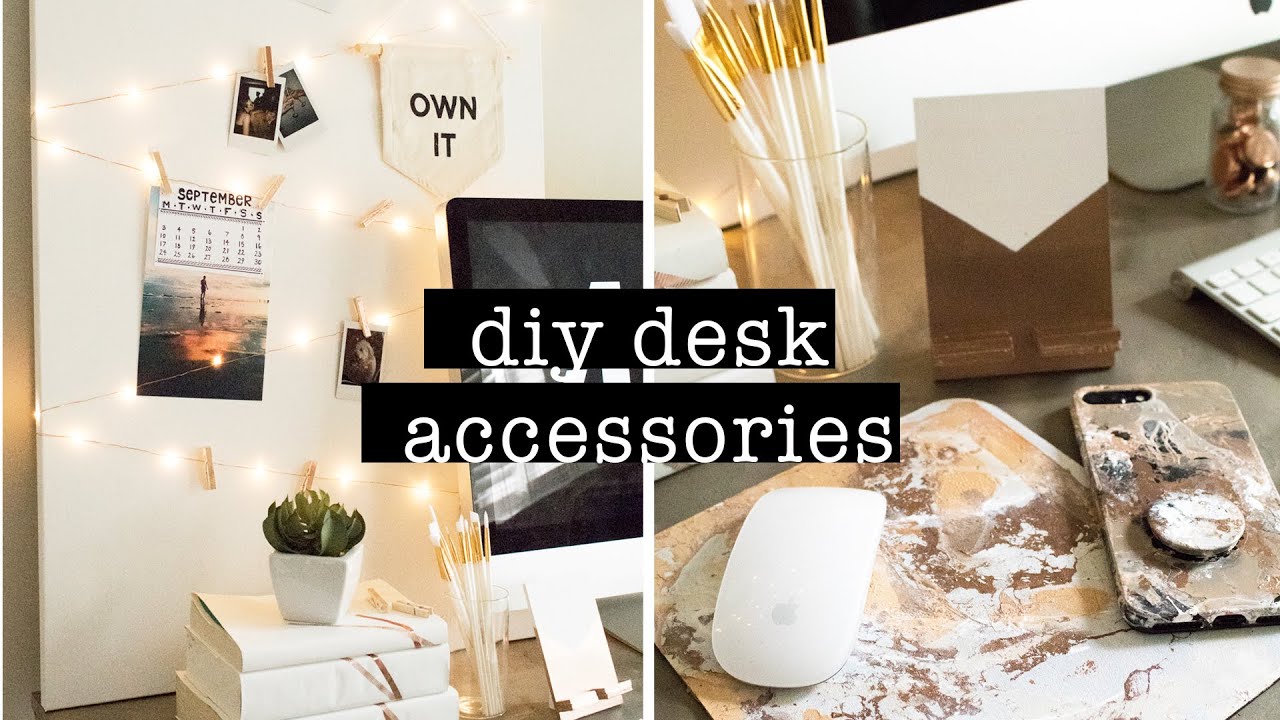 Elevate your workspace with these stunning DIY copper accessories