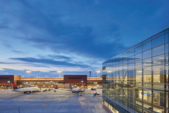 salt lake city’s new airport is art-filled, multi-sensorial, and designed for the future