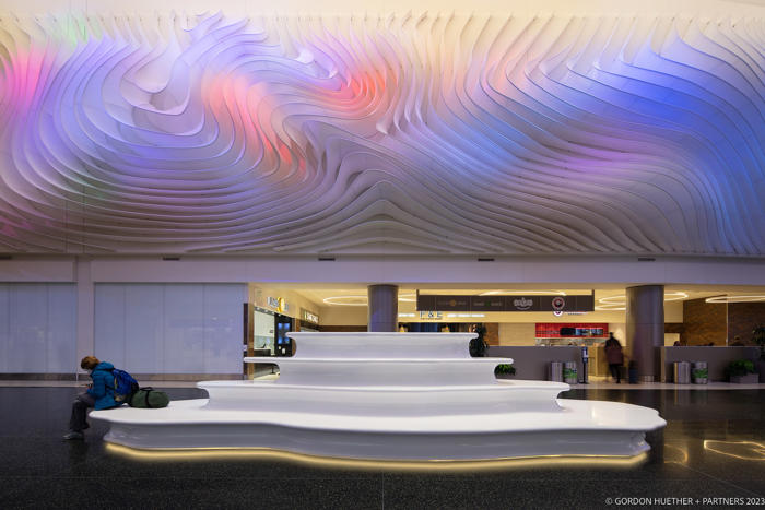 salt lake city’s new airport is art-filled, multi-sensorial, and designed for the future