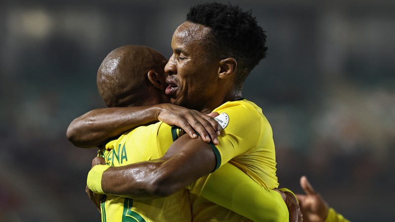 Thapelo Morena Scores Twice As Bafana Get The Job Done In World Cup ...