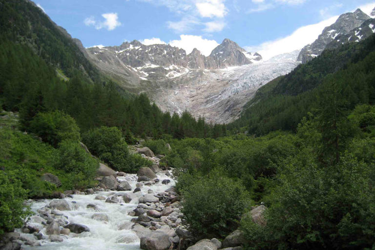 Getty Stock photo of the Trient River in the canton of Valais in Switzerland