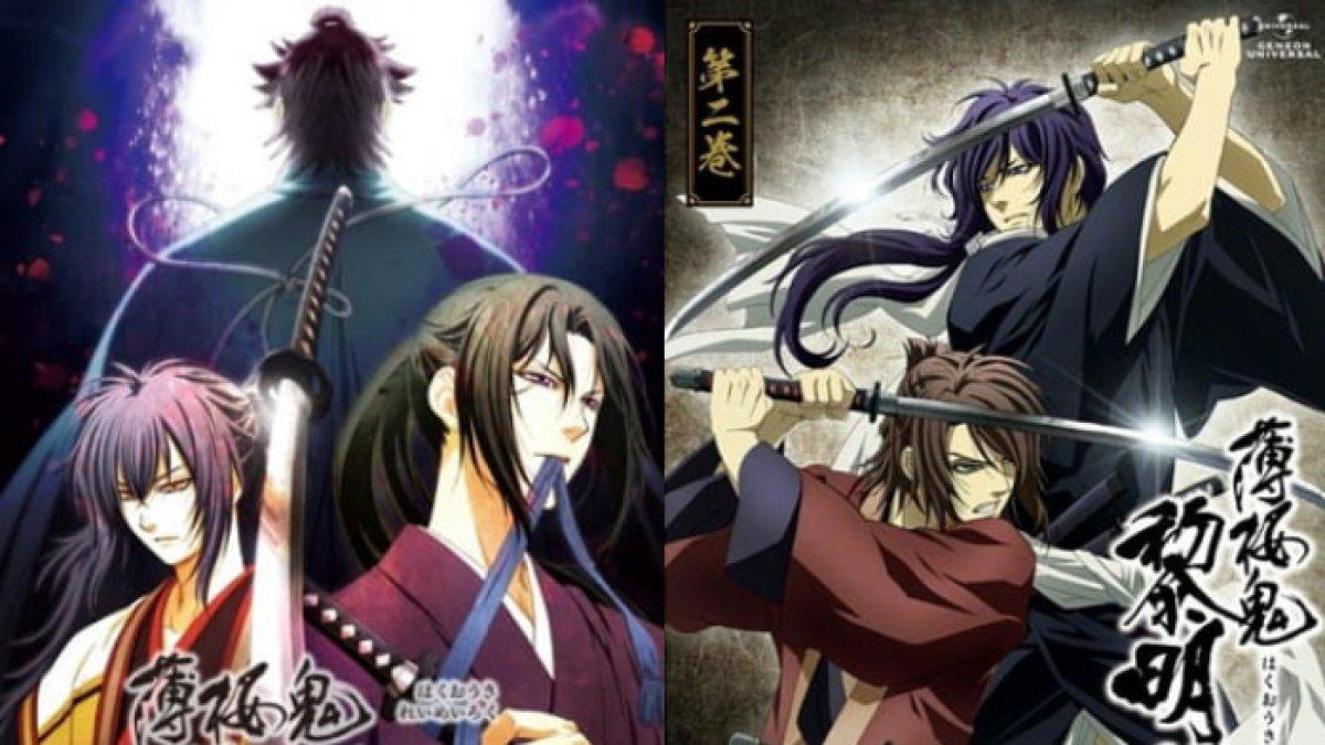 5 anime 17+ tema samurai, termasuk sengoku otome: momoiro paradox, ada gadis tak sengaja kena mantra