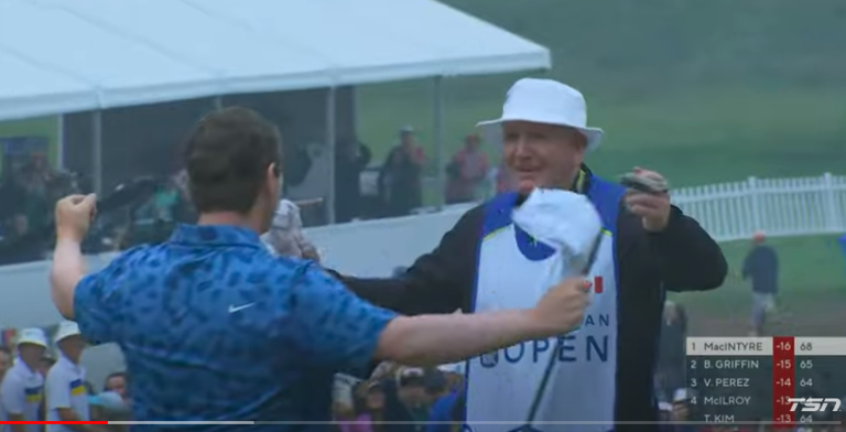 Robert MacIntyre wins his first PGA Tour title with his dad as caddie