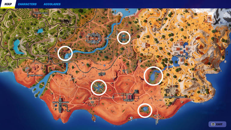 Every Oasis Pool Location In Fortnite Chapter 5 Season 3