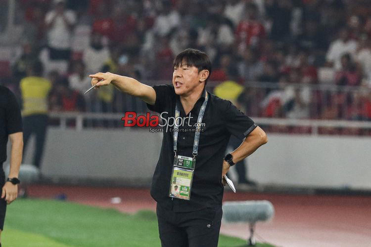 kata shin tae-yong soal potensi timnas indonesia segrup dengan korea selatan di putaran ketiga kualifikasi piala dunia 2026