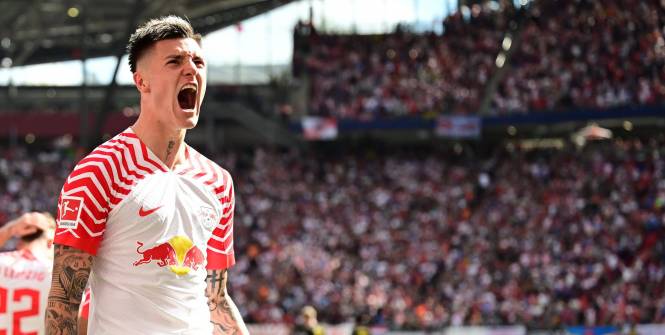 Benjamin Sesko Prolonge Au RB Leipzig Jusqu'en 2029