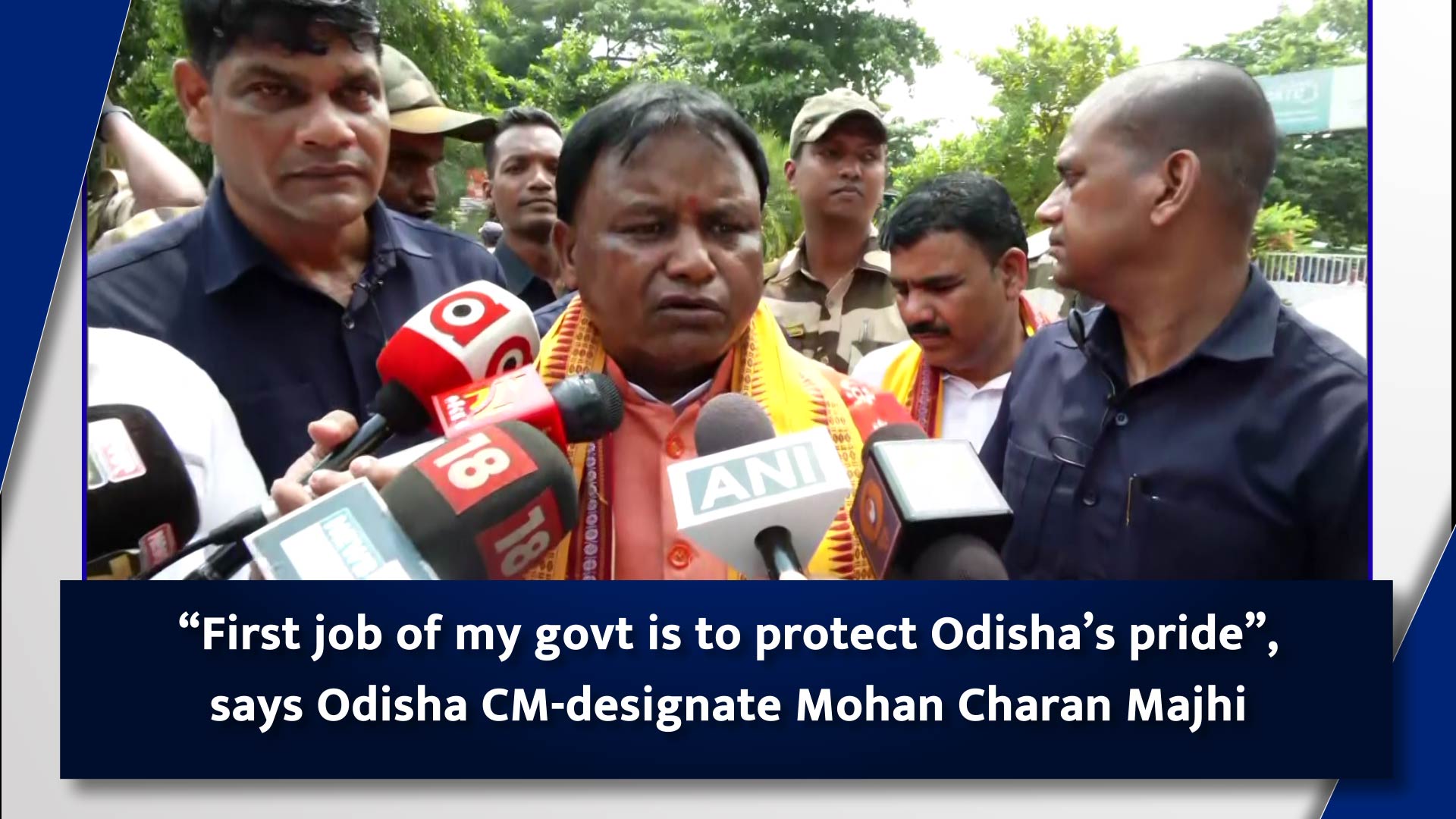 “First Job Of My Govt Is To Protect Odisha’s Pride”, Says Odisha CM ...