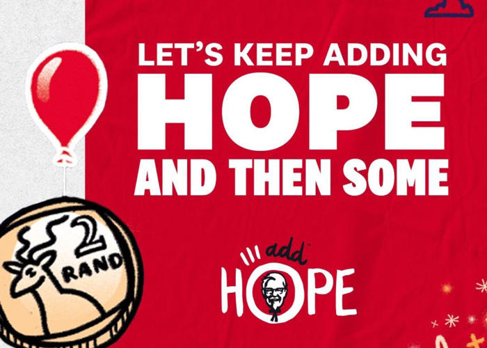 kfc customers donate r1bn to ‘add hope’ – where is it going?