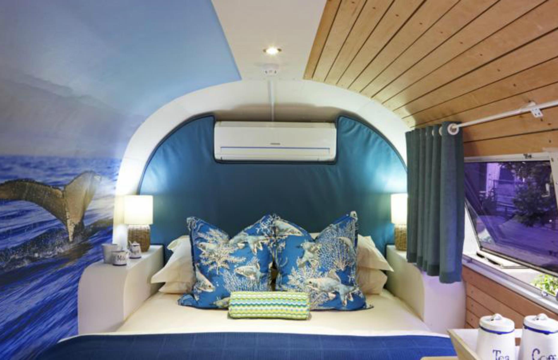 <p>On this chic hotel rooftop, there's a lot going on, from Airstream accommodation to an open-air cinema. There are seven individually-themed <a href="https://hostunusual.com/property/grand-daddy-airstream-trailer-park/">Airstreams</a> in total, all designed by Cape Town-based designer Tracy Lynch. Did we mention the Airstreams have incredible views of Table Mountain too?</p>