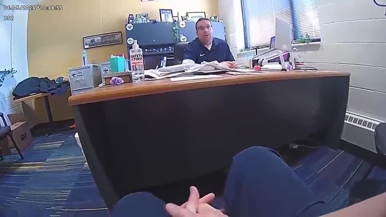 Baraboo Police Body Camera Video Shows Interview With Principal After ...