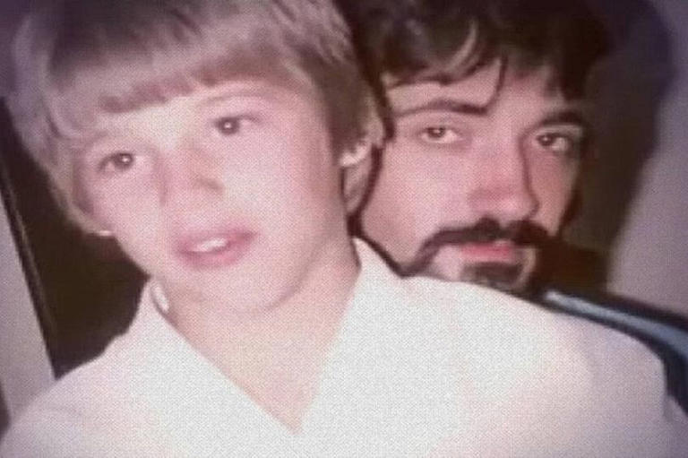 Jody Plauché with his kidnapper and rapist, 25-year-old Jeff Doucet
