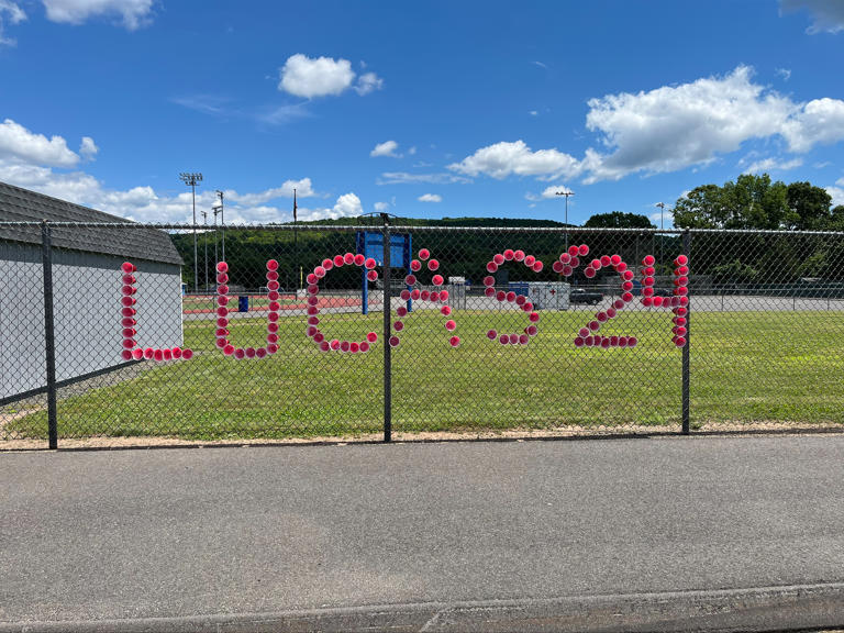 Lucas Brewer honored at Plainville High School graduation three years ...