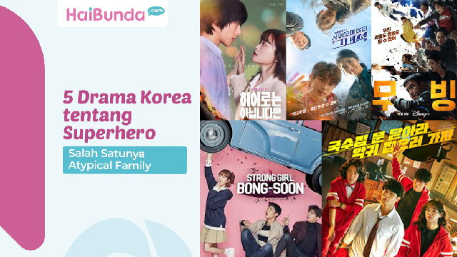 5 drama korea tentang superhero, salah satunya atypical family