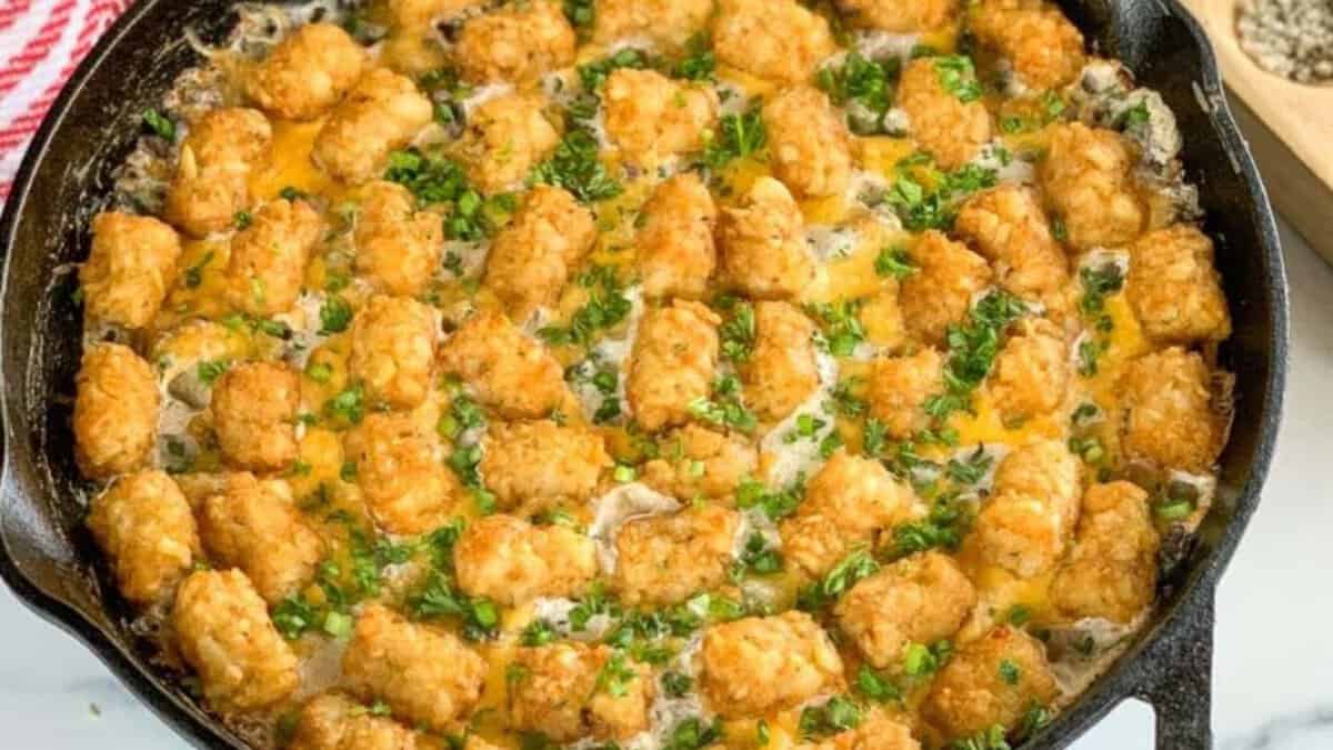 Green Bean Tater Tot Casserole