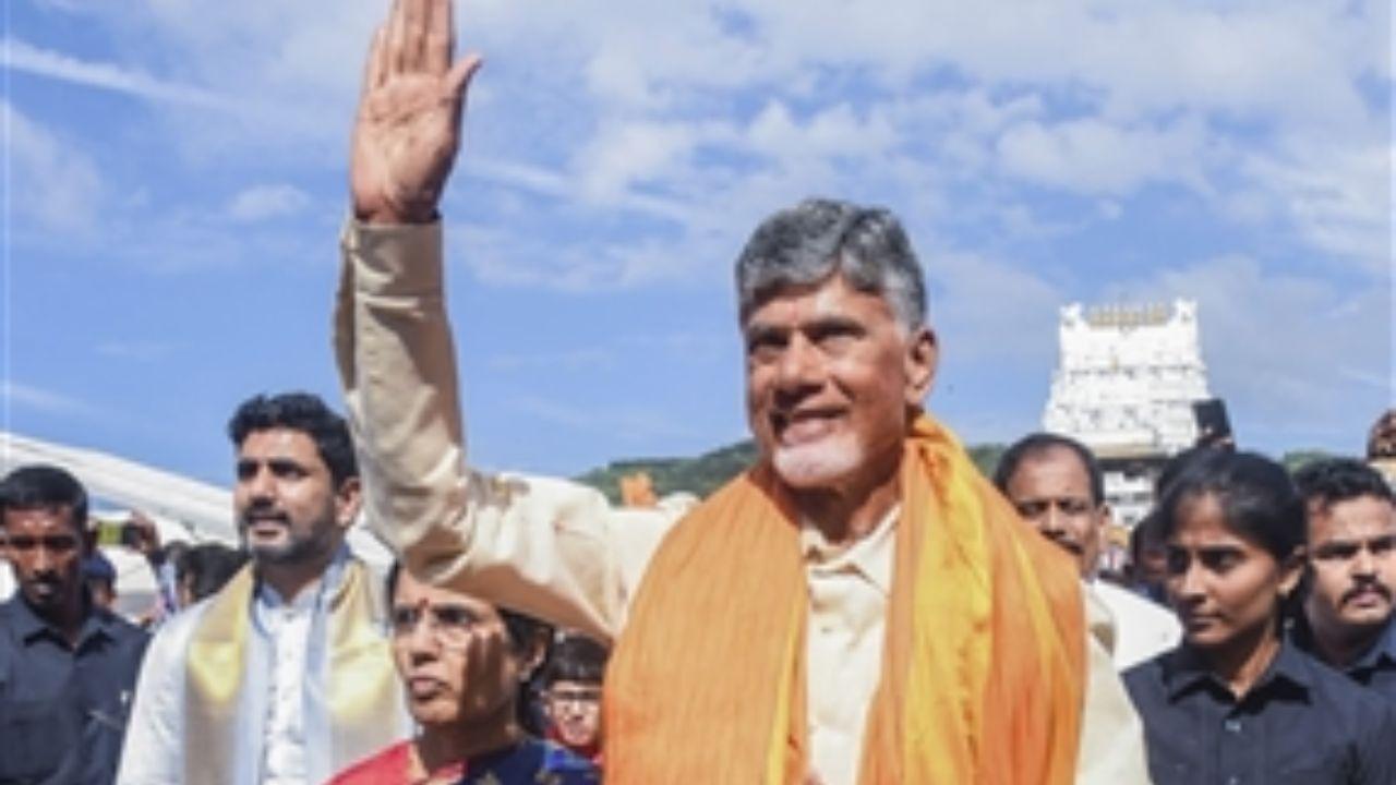 IN PHOTOS Andhra Pradesh CM Chandrababu Says Naidu 40 Will Be About ...