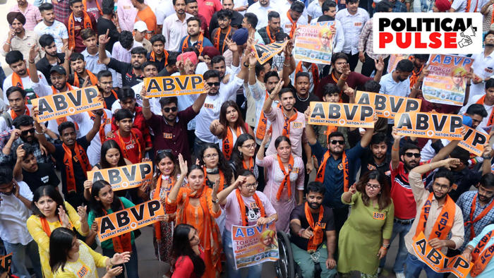 android, ugc-net cancellation, neet ‘paper leak’: unease in sangh, abvp says when people ask questions, govt must answer