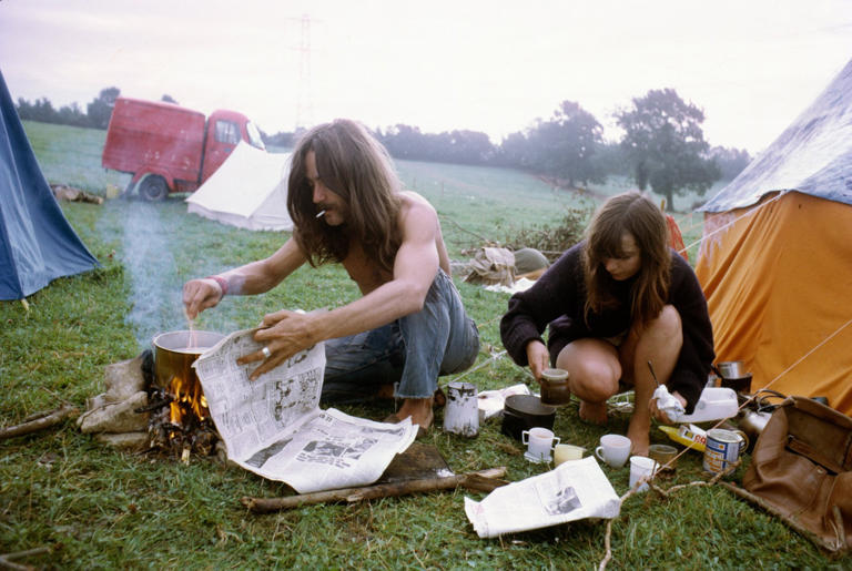 Inside the first-ever Glastonbury Festival that cost only £1 to enter