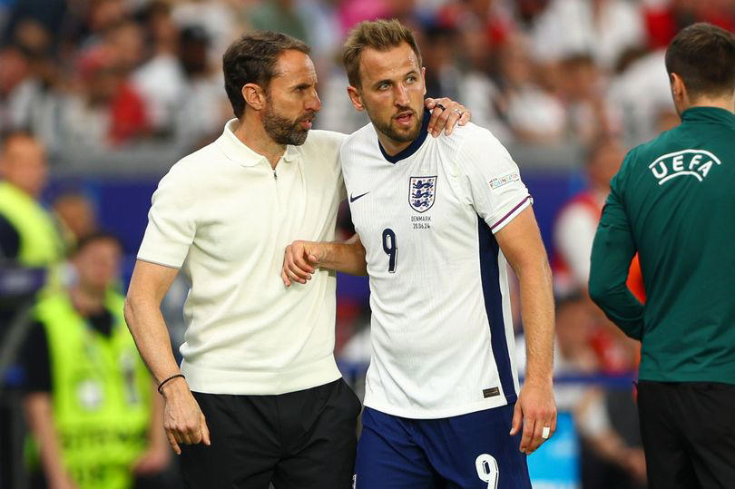 gareth southgate points finger of blame after england's dire draw with denmark